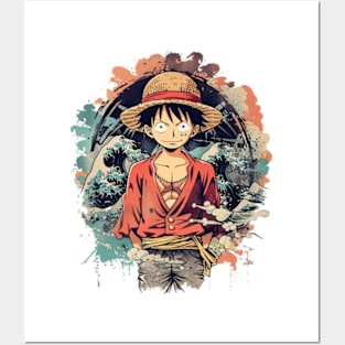 luffy Posters and Art